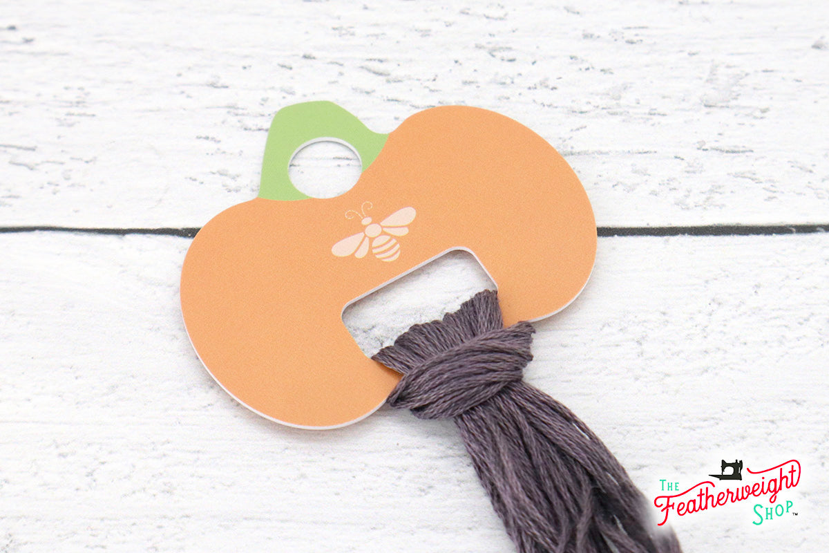 Floss Drops, Orange Pumpkin Patch by Lori Holt