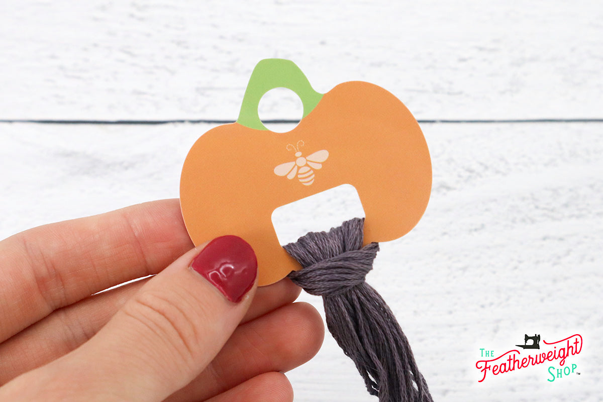 Floss Drops, Orange Pumpkin Patch by Lori Holt