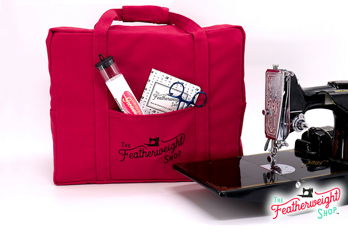 BAG, Tote for Featherweight Case or Tools & Accessories - RED