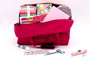 BAG, Tote for Featherweight Case or Tools & Accessories - RED