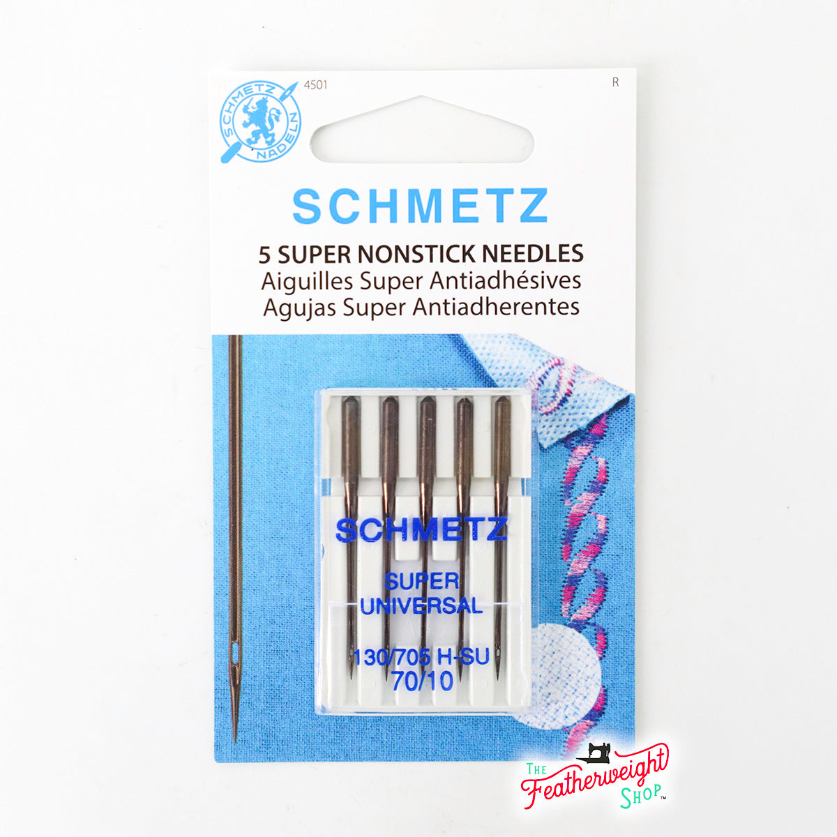 Schmetz Sewing Needles SUPER NONSTICK Universal, 5pk