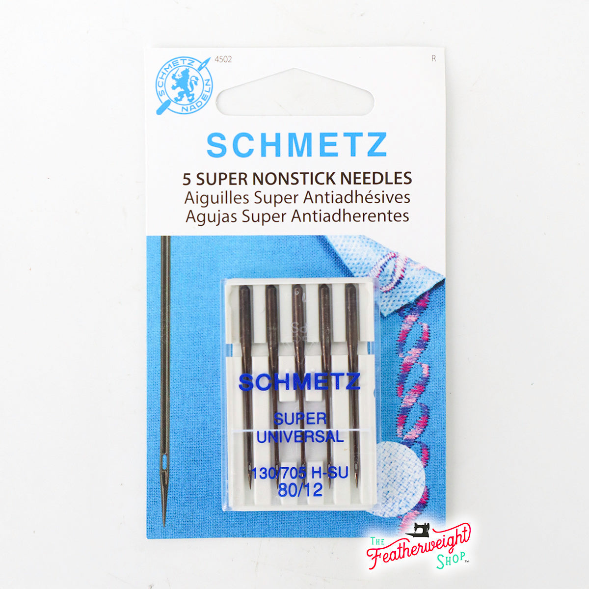 Schmetz Sewing Needles SUPER NONSTICK Universal, 5pk