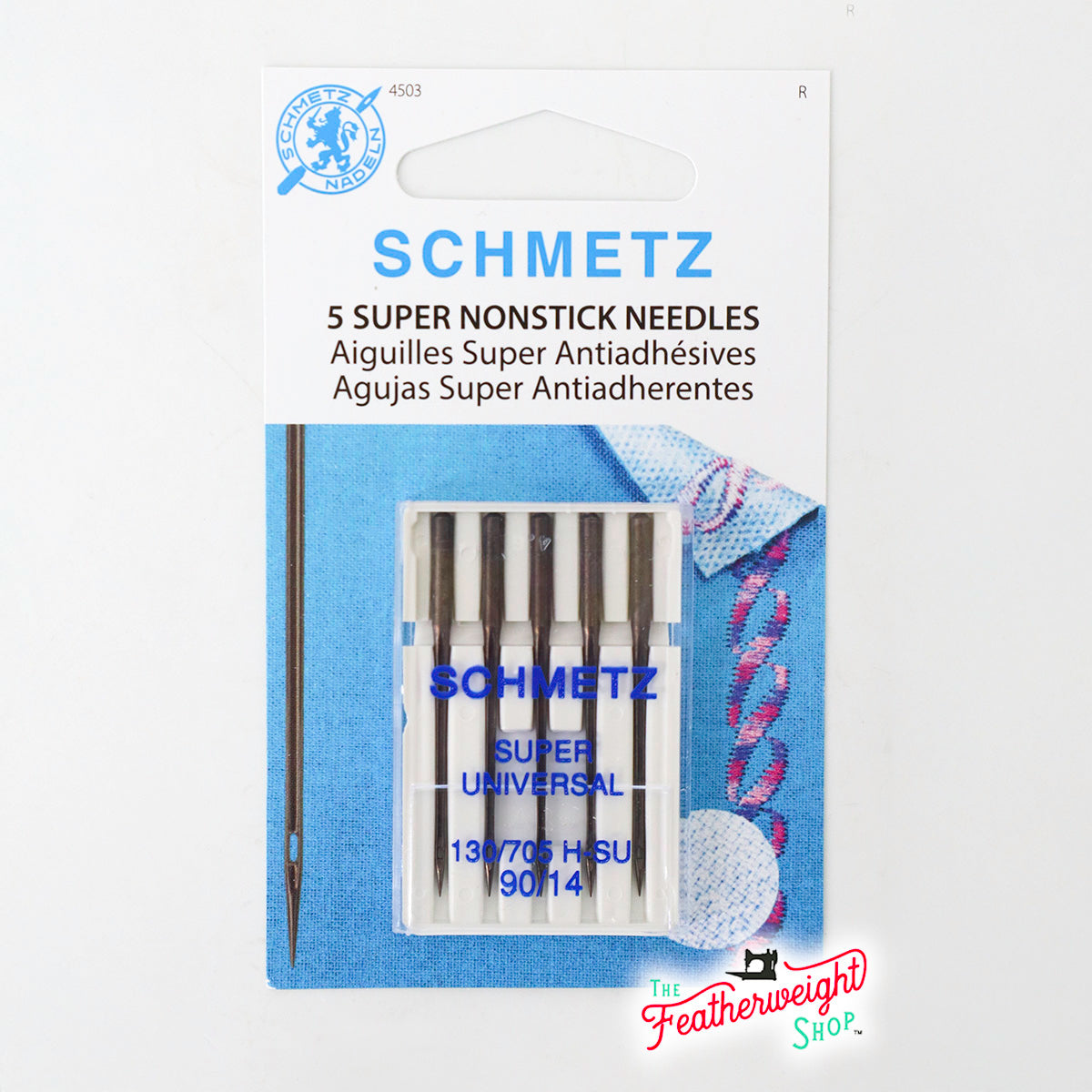 Schmetz Sewing Needles SUPER NONSTICK Universal, 5pk