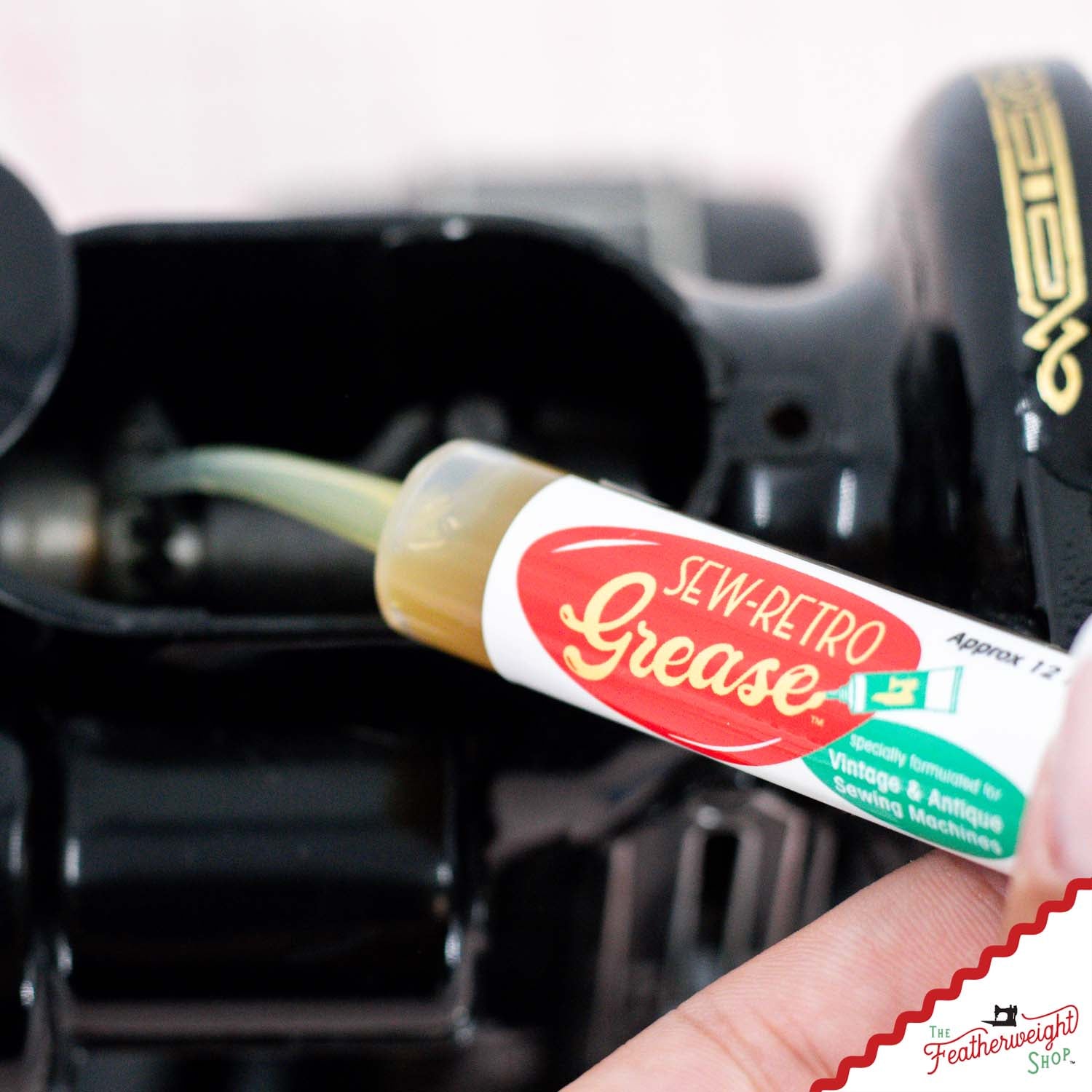 SEW-RETRO Grease, Motor & Gear Lubricant for Vintage and Antique Sewing Machines