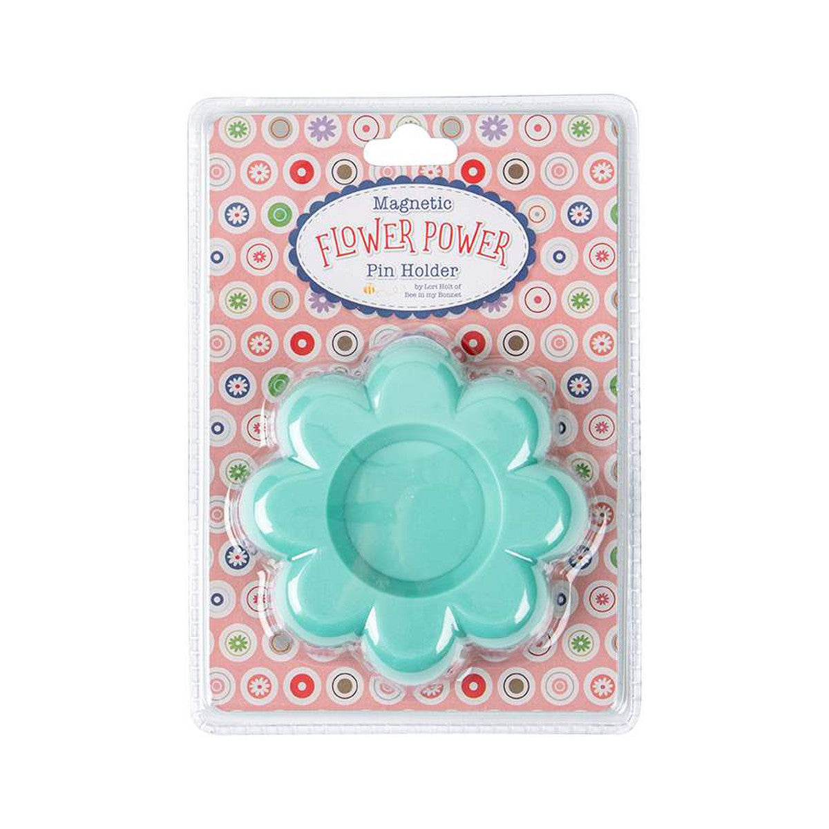 Magnetic Dish, SEA GLASS Flower Power for Pins by Lori Holt