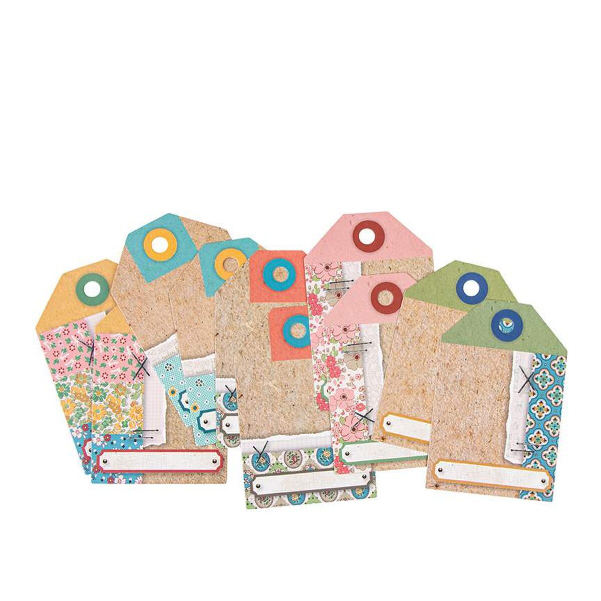 Gift Tags, Bee Organized Vintage Edition by Lori Holt - Set of 10