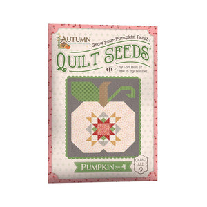 PATTERN, Autumn Quilt Seeds ~ Pumpkin No. 4 Block by Lori Holt