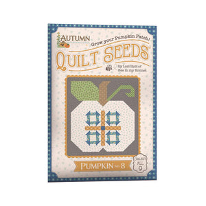 PATTERN, Autumn Quilt Seeds ~ Pumpkin No. 8 Block by Lori Holt