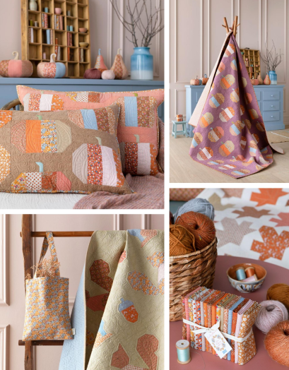 Fabric, Creating Memories AUTUMN, THANKSGIVING by Tilda  - 5-inch CHARM PACK