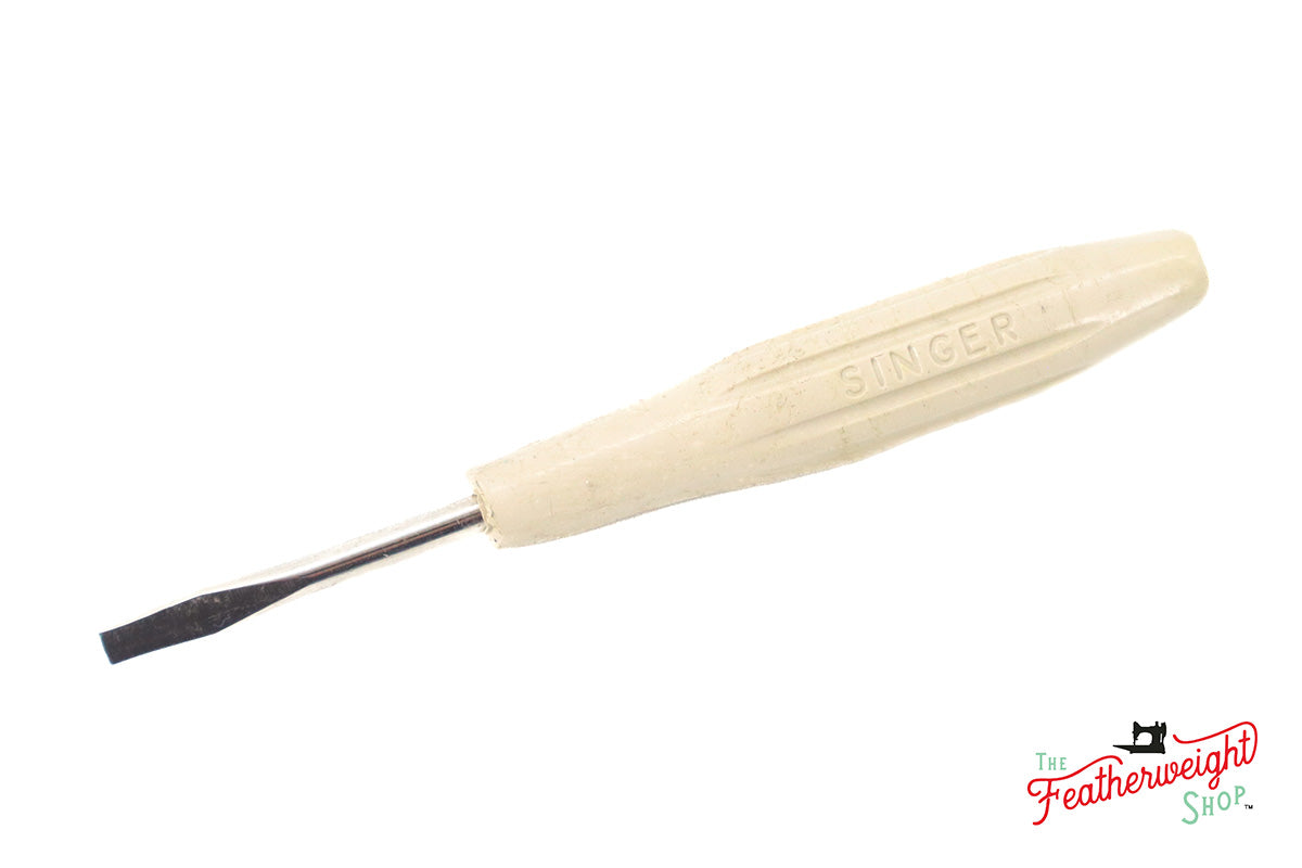 Screwdriver - Small, Plastic Handle, Singer (Vintage Original)