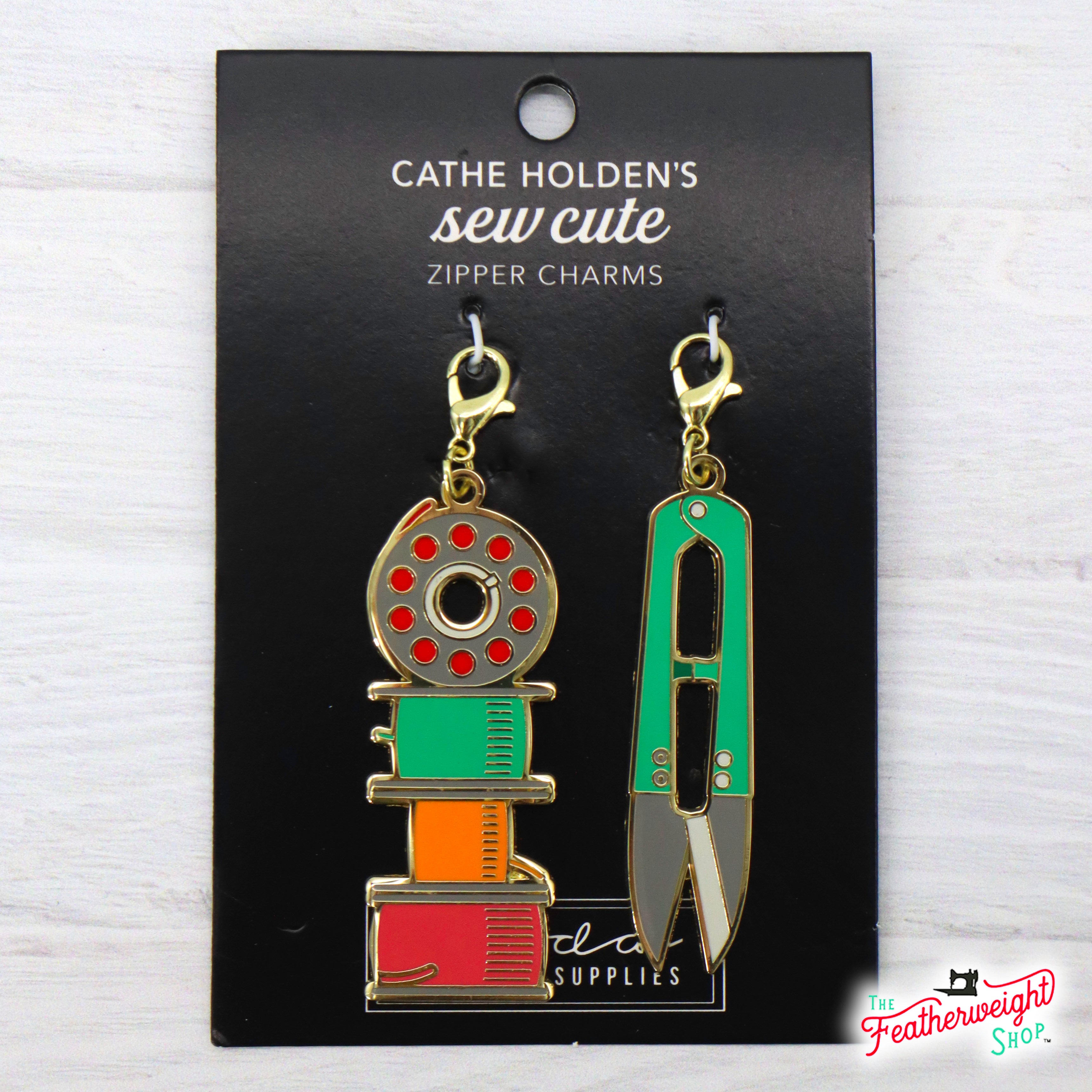 Zipper charm bracelet top