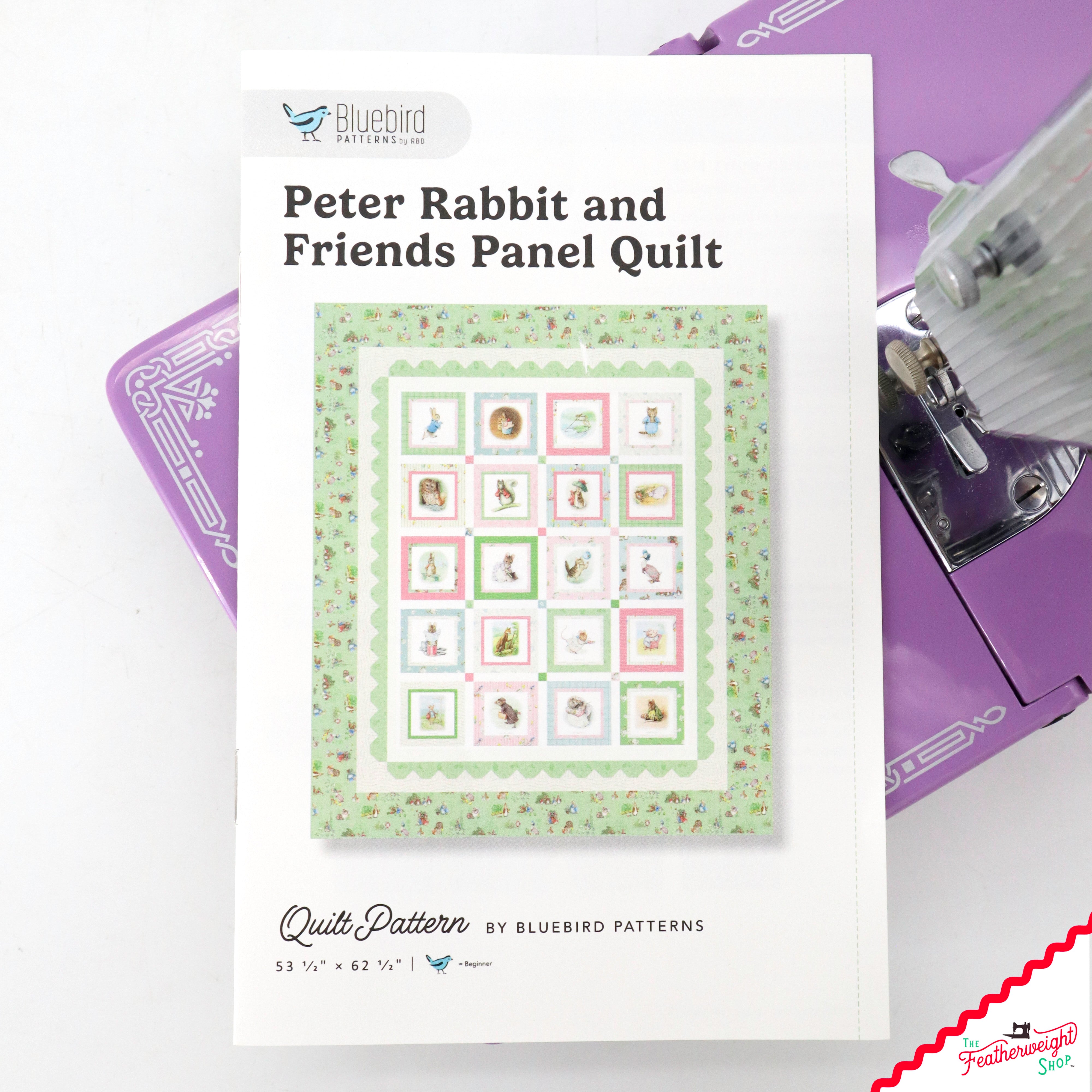 Quilt Kit, Boxed Set - Peter Rabbit & Friends Panel Quilt, STORYBOOK INCLUDED!