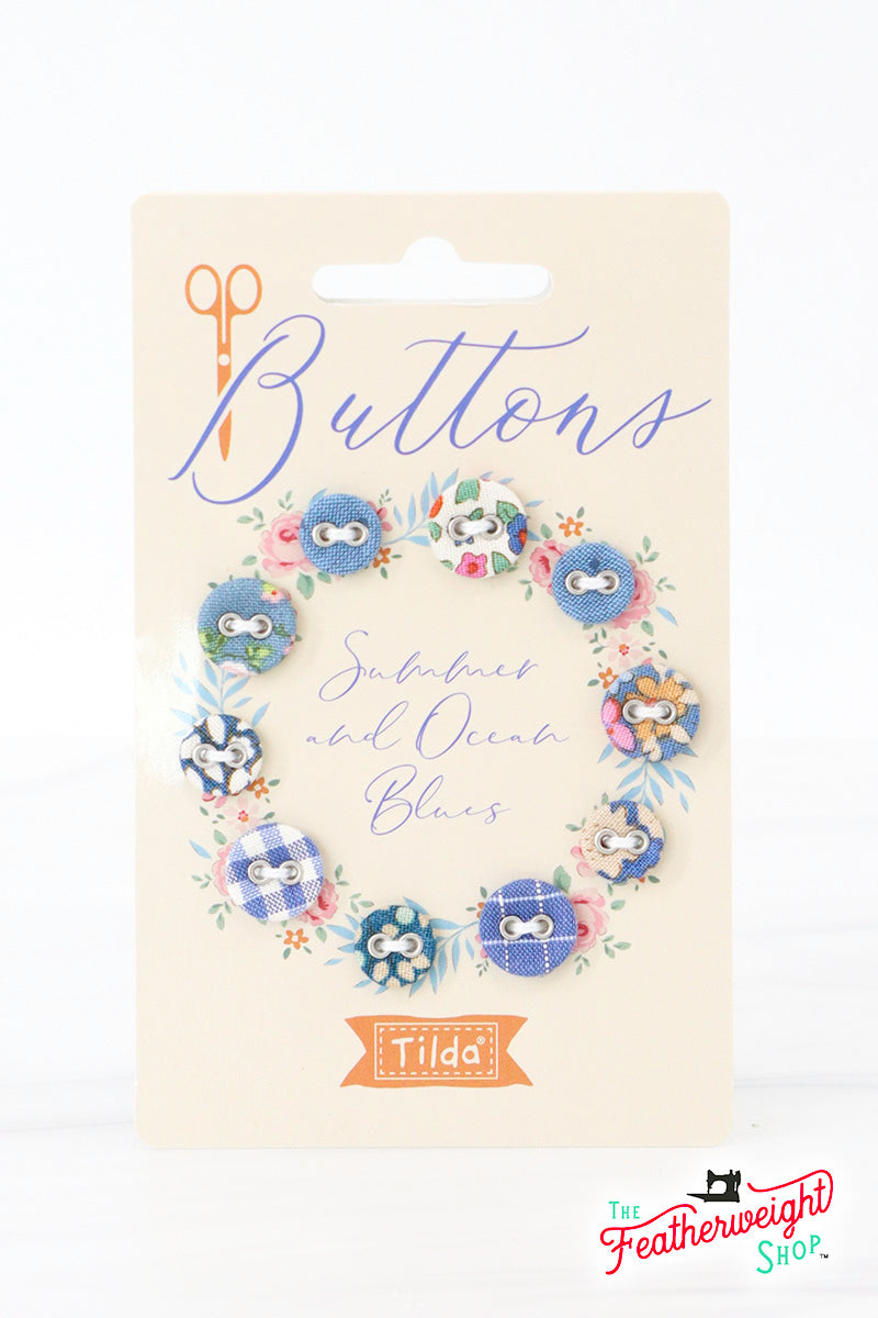 Buttons, Creating Memories SUMMER by Tilda - 10 count