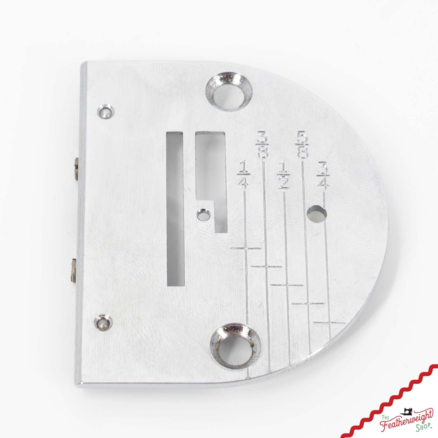 Throat / Needle Plate, Graduated - Singer Featherweight Model 221
