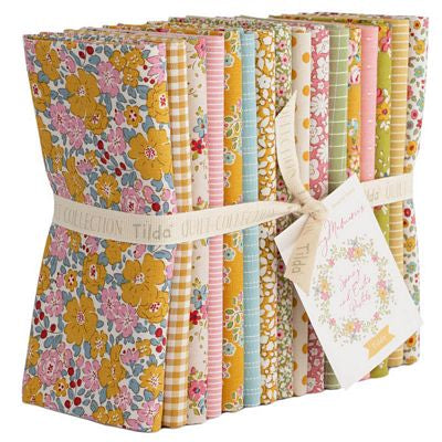Fabric, Creating Memories SPRING & EASTER PASTELS by Tilda - FAT QUARTER BUNDLE