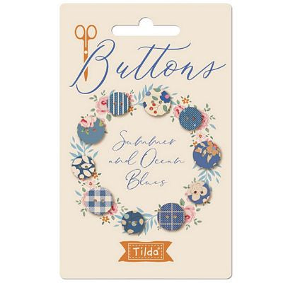 Buttons, Creating Memories SUMMER by Tilda - 10 count