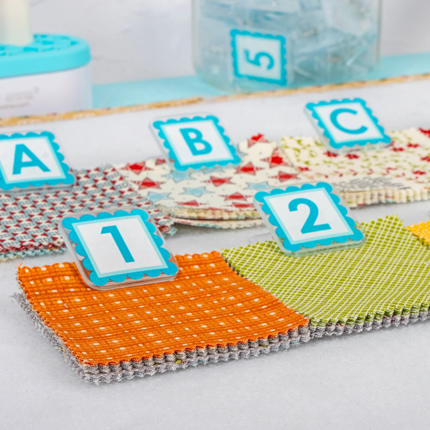 AlphaClippies - Alphabet & Number Tag CLIPS by It's Sew Emma