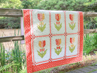Load image into Gallery viewer, PATTERN, Tidy Up Tulip Quilt By My Sew Quilty Life
