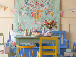 Load image into Gallery viewer, Fabric, Jubilee Collection by Tilda -  SUE MUSTARD YELLOW (by the yard)