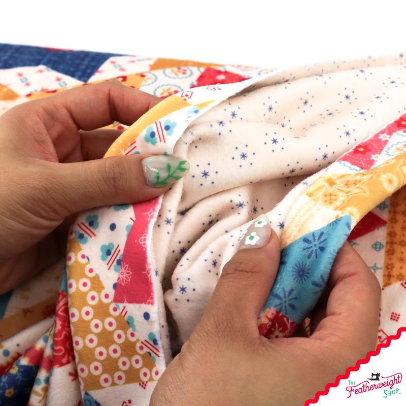 Fabric, Double Lush Velvet Americana Stars by Lori Holt (by the yard)