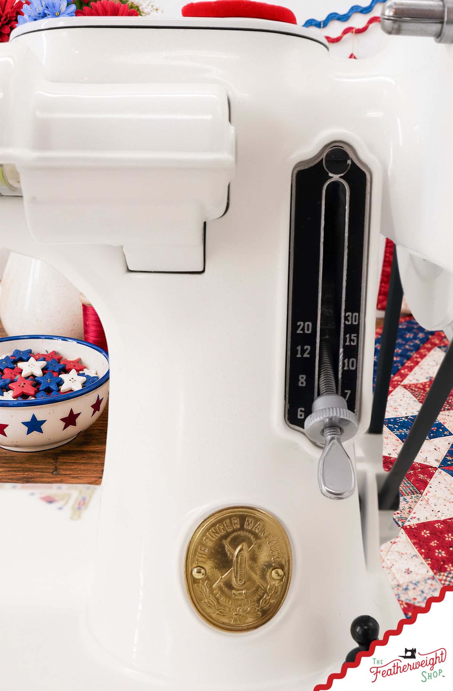 Singer Featherweight 221, - AJ363*** - Restored USA 250 Edition!