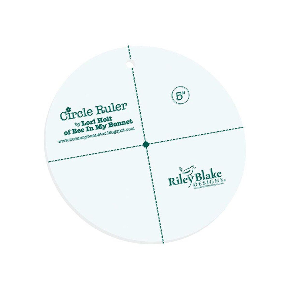 Cutting Ruler, Circle 5 Inch by Lori Holt