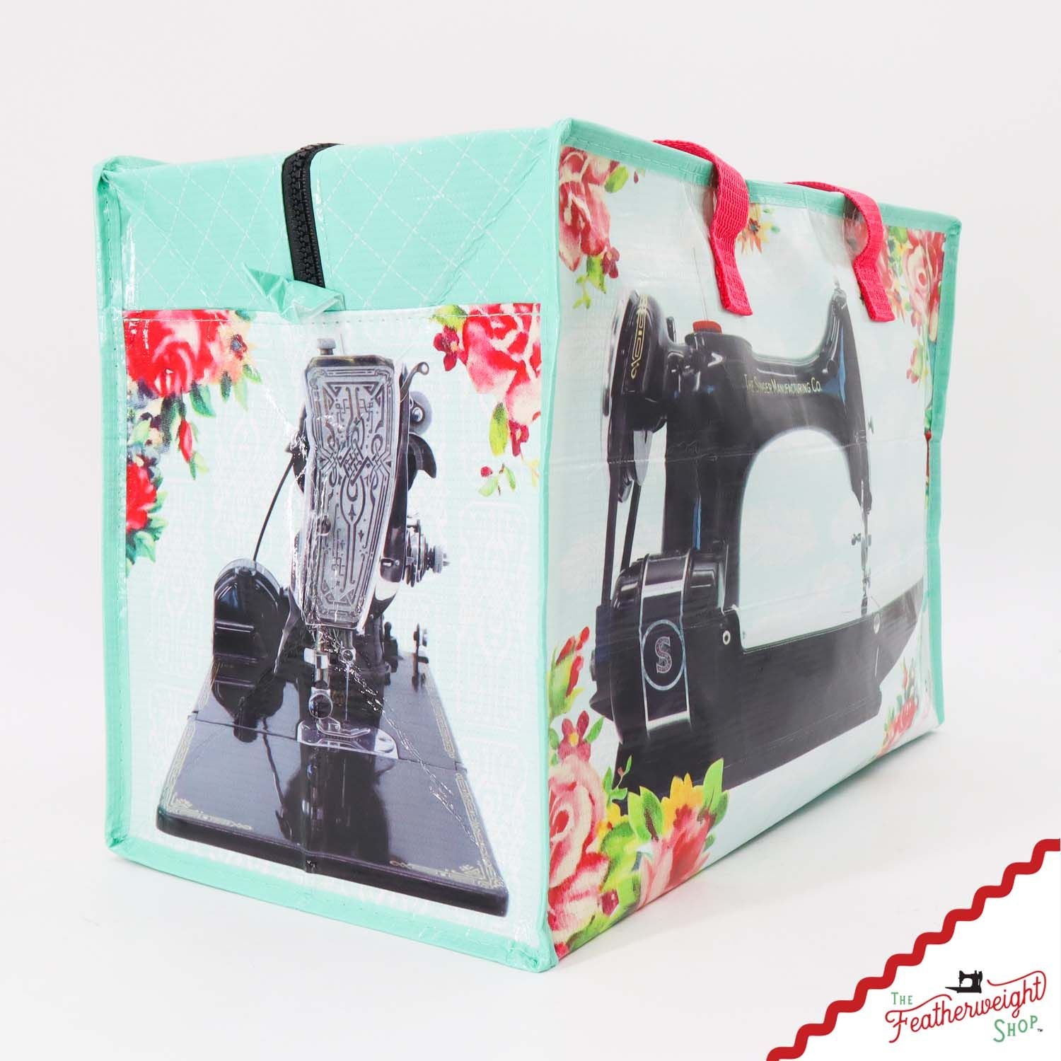 Bag, Floral Featherweight Shopping Bag - DISCOUNTED