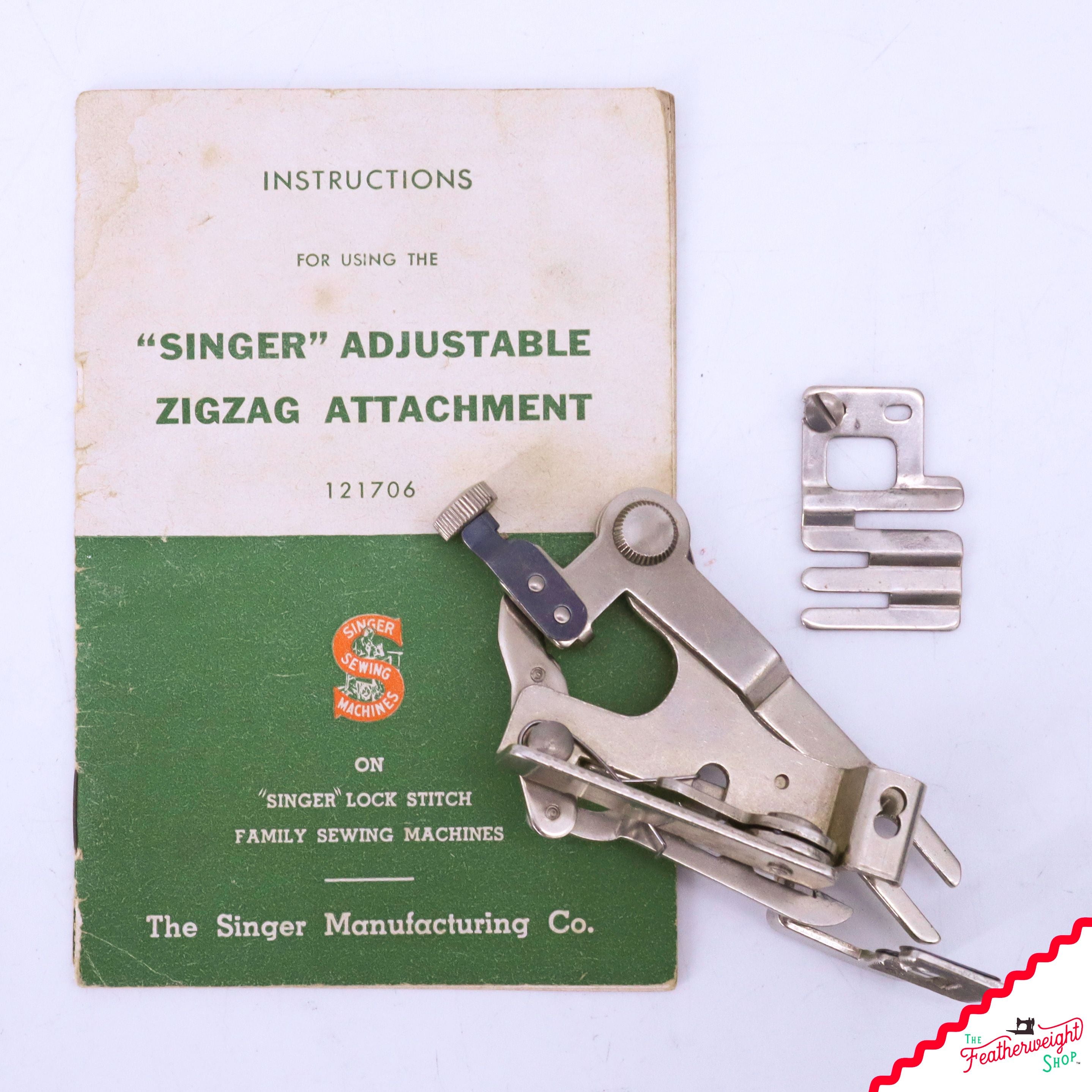 ZigZag Adjustable Attachment, Singer Featherweight (Vintage Original)