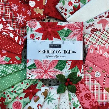 Fabric, Merrily on High by Sweetfire Road - 5" CHARM PACK