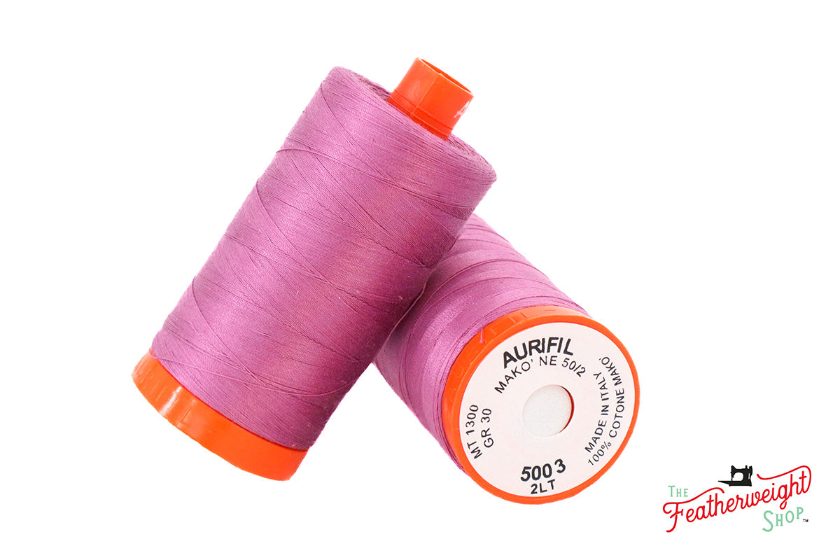 Aurifil Thread 50wt Cotton - 1300 Meter Spool