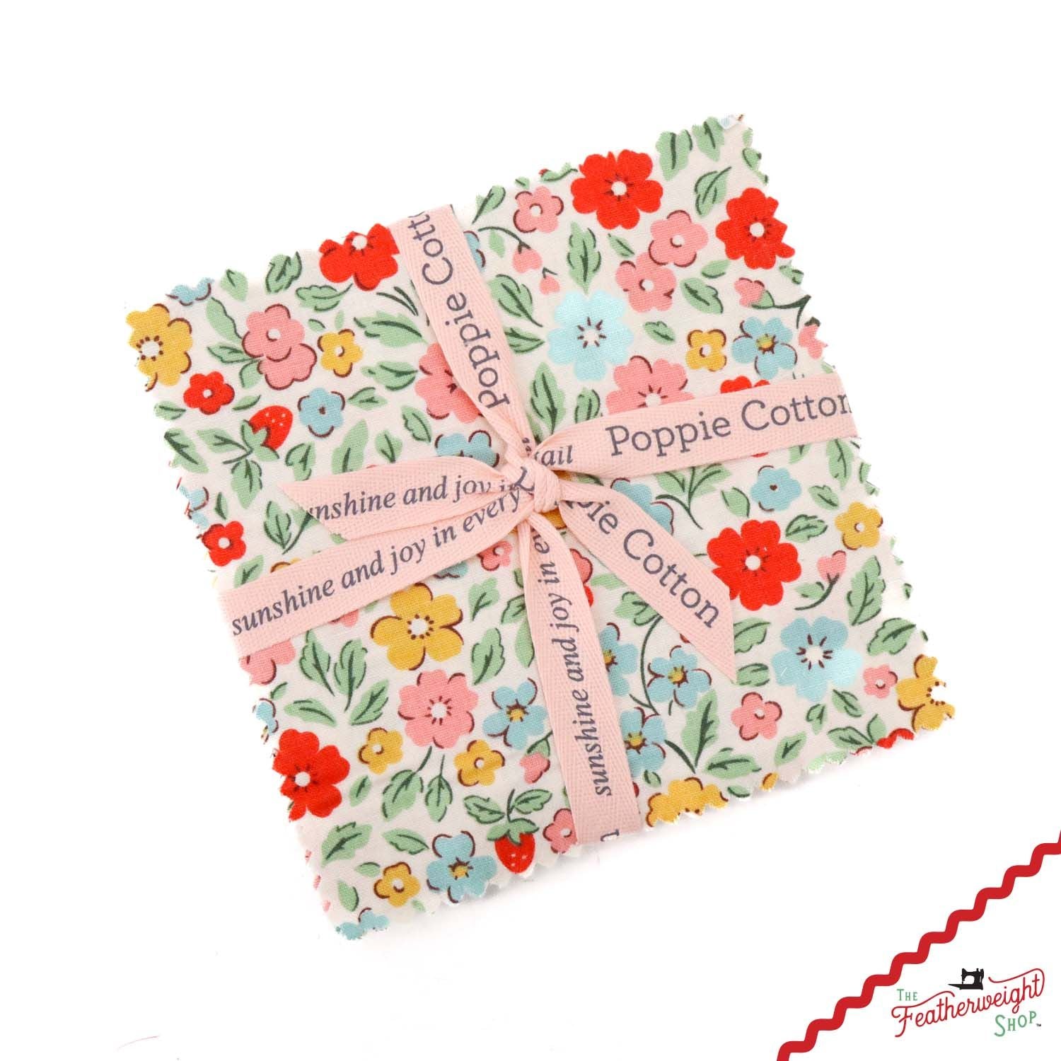 Fabric, Farmhouse Fancy by Elea Lutz for Poppie Cotton - 5" Stacker