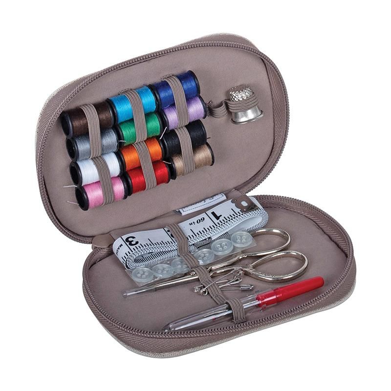 Sewing Kit Zipper Case - Strawberry Flower