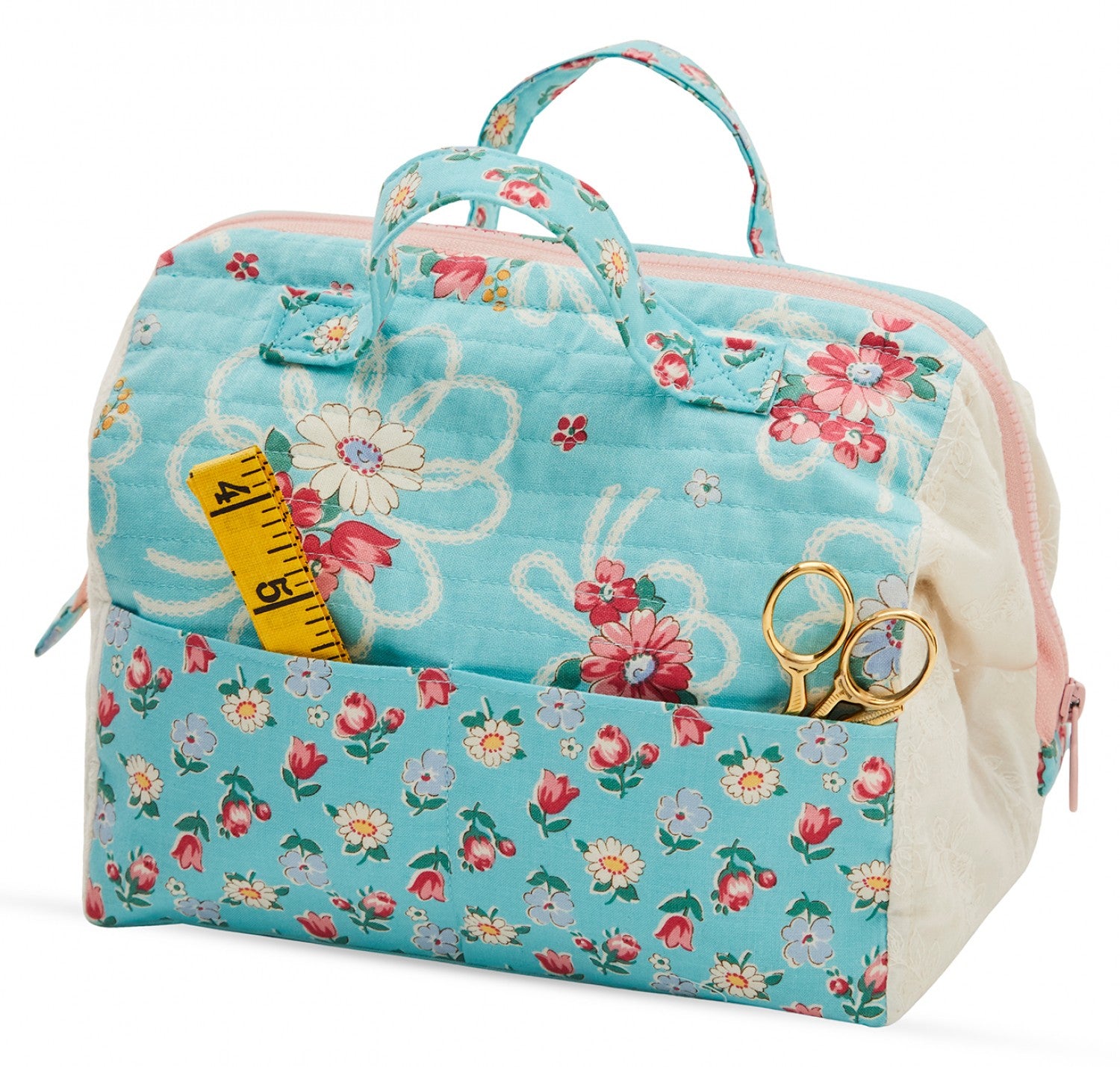 Zipper, White HOOP 16-inch (pack of 2)