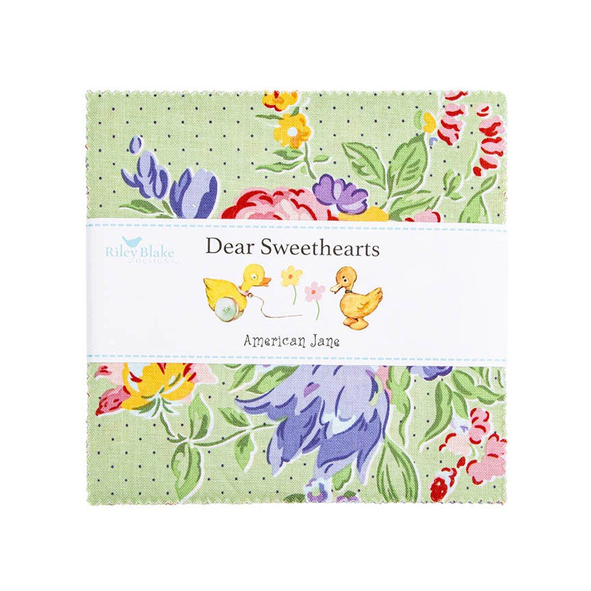 Fabric, Dear Sweethearts by American Jane - 5-INCH STACKER