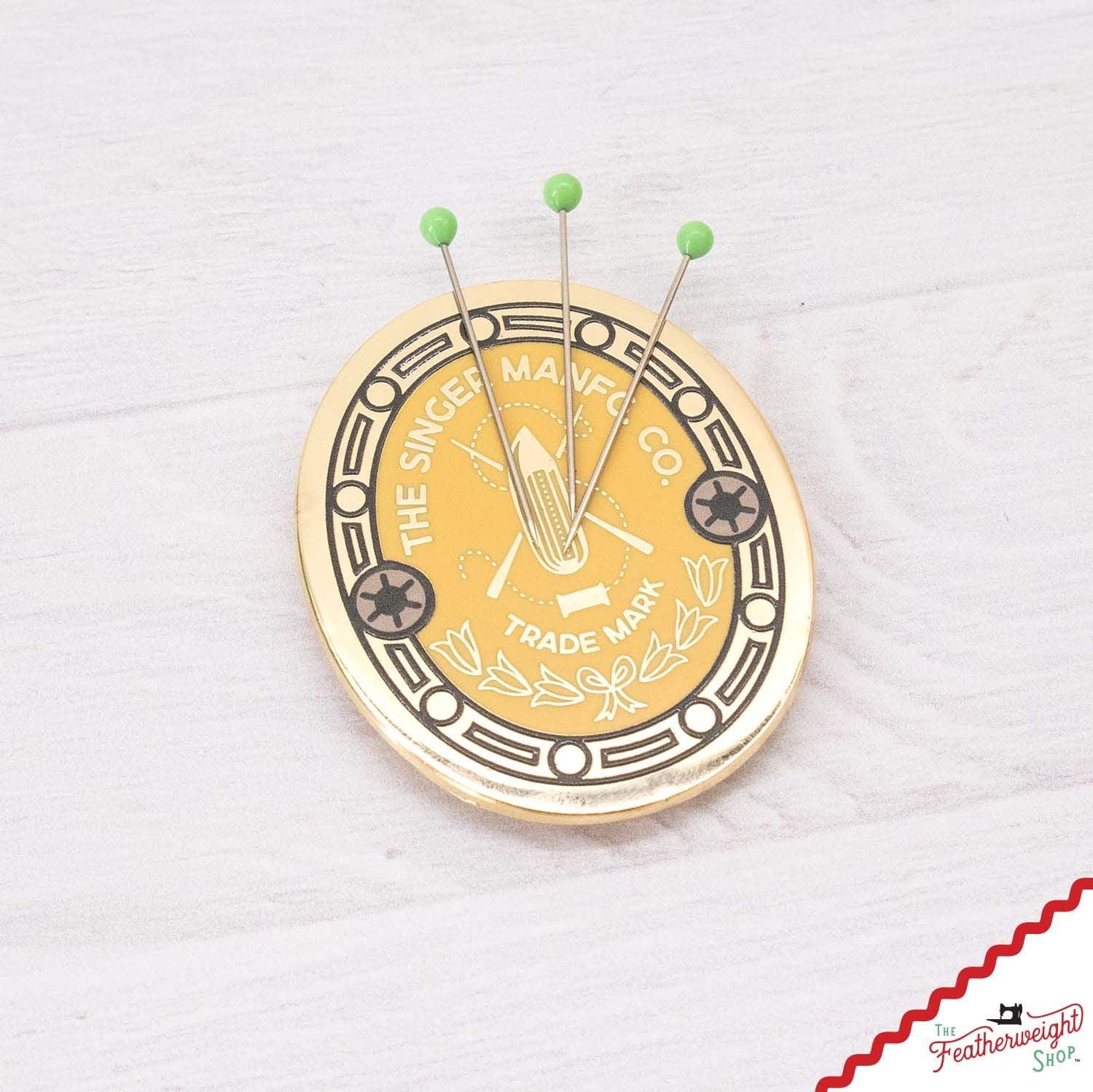 Needle Minder, PIN PAL - Singer's Black Border Badge