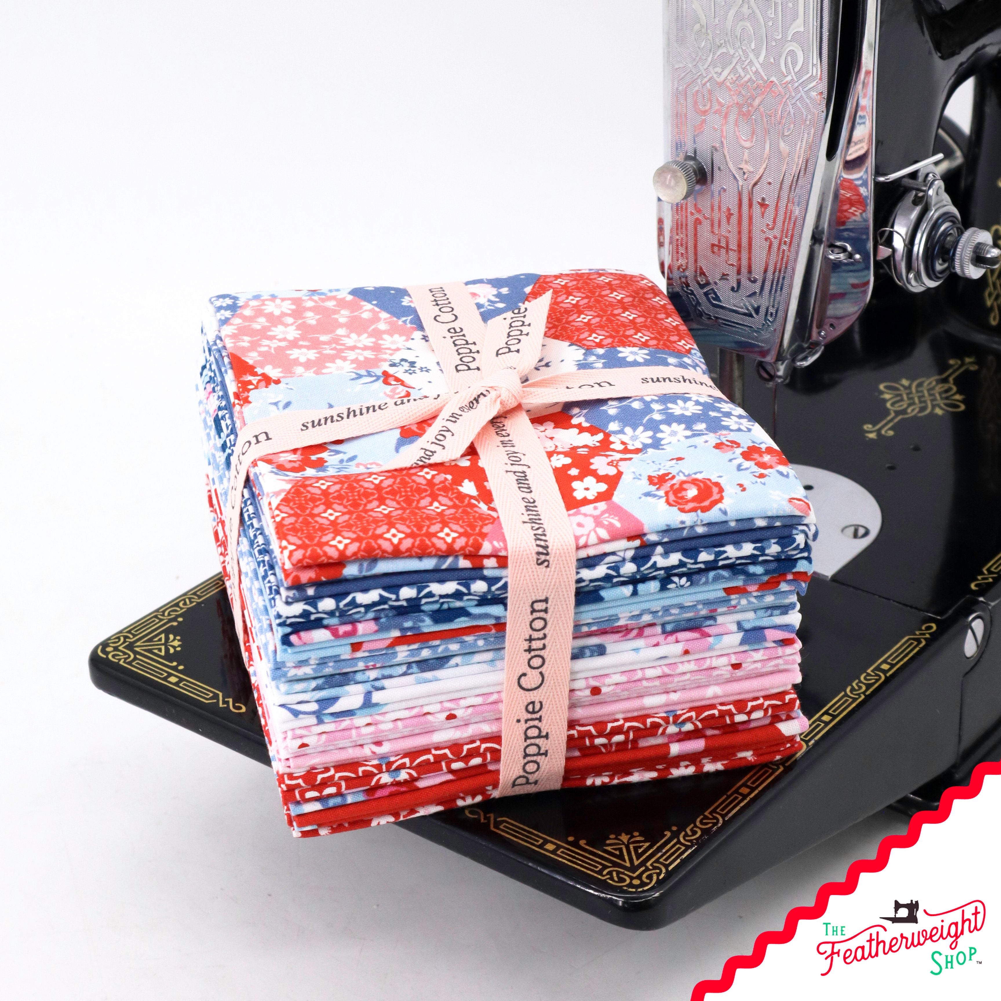 Fabric, Elise by Terri Henson for Poppie Cotton - FAT QUARTER BUNDLE