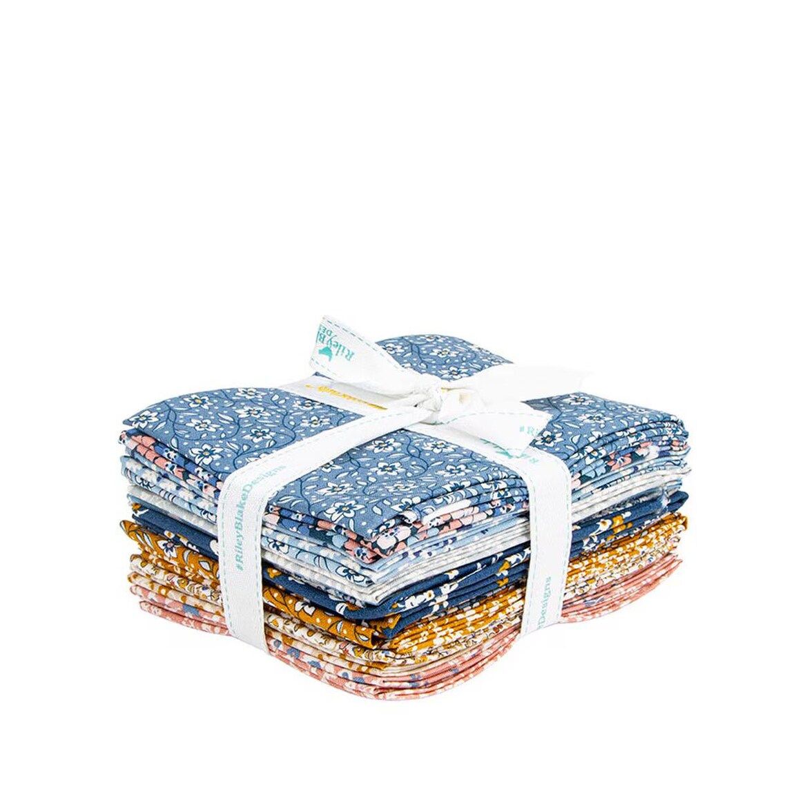 Fabric, Denim Florals by Liberty - FAT QUARTER BUNDLE