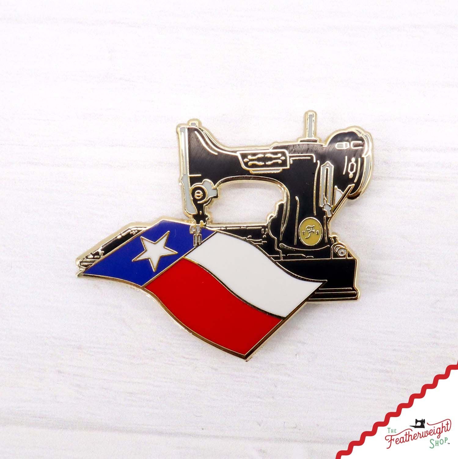 Needle Minder, PIN PAL - Texas FLAG on Featherweight