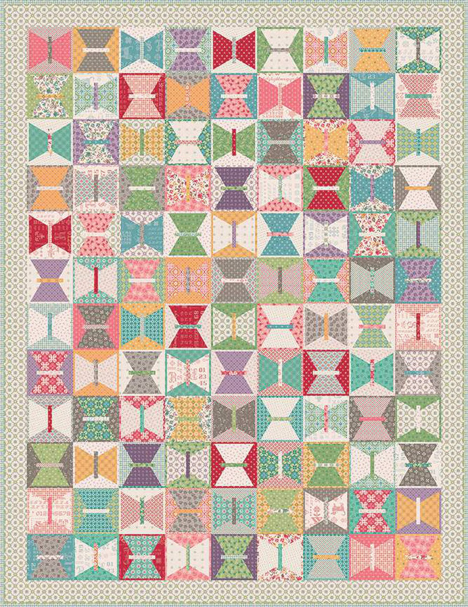 Butterfly Quilt Papers to Sew, 10-inch by Lori Holt