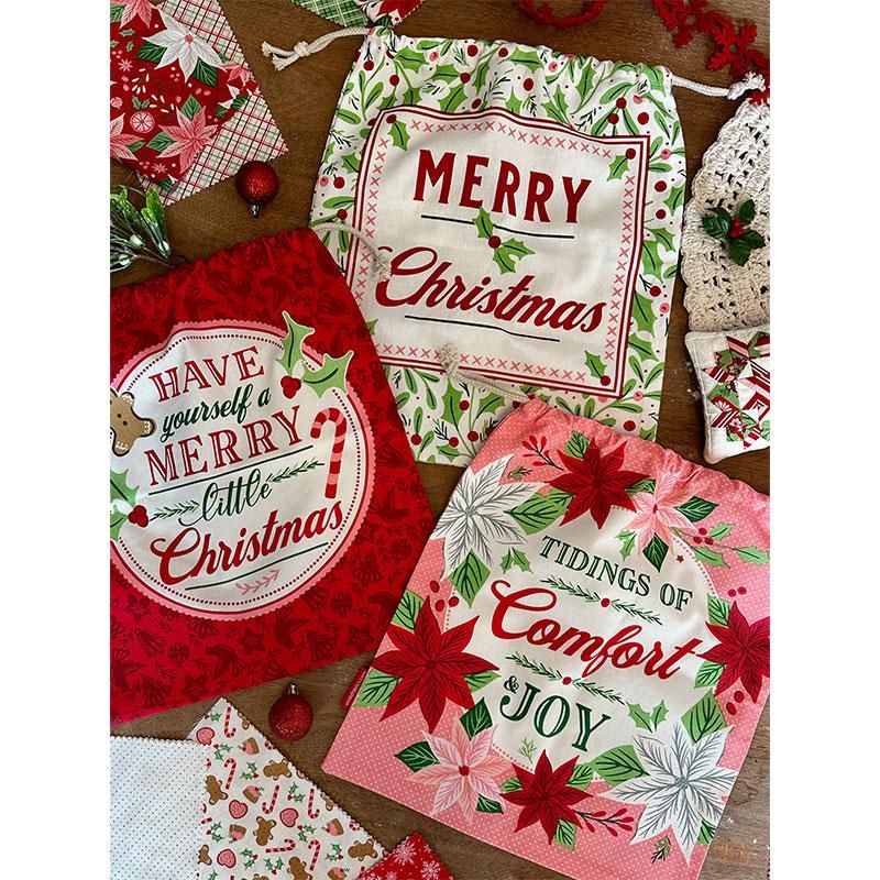 Bags, MERRILY ON HIGH Gift Bag Set of 3 by Sweetfire Road