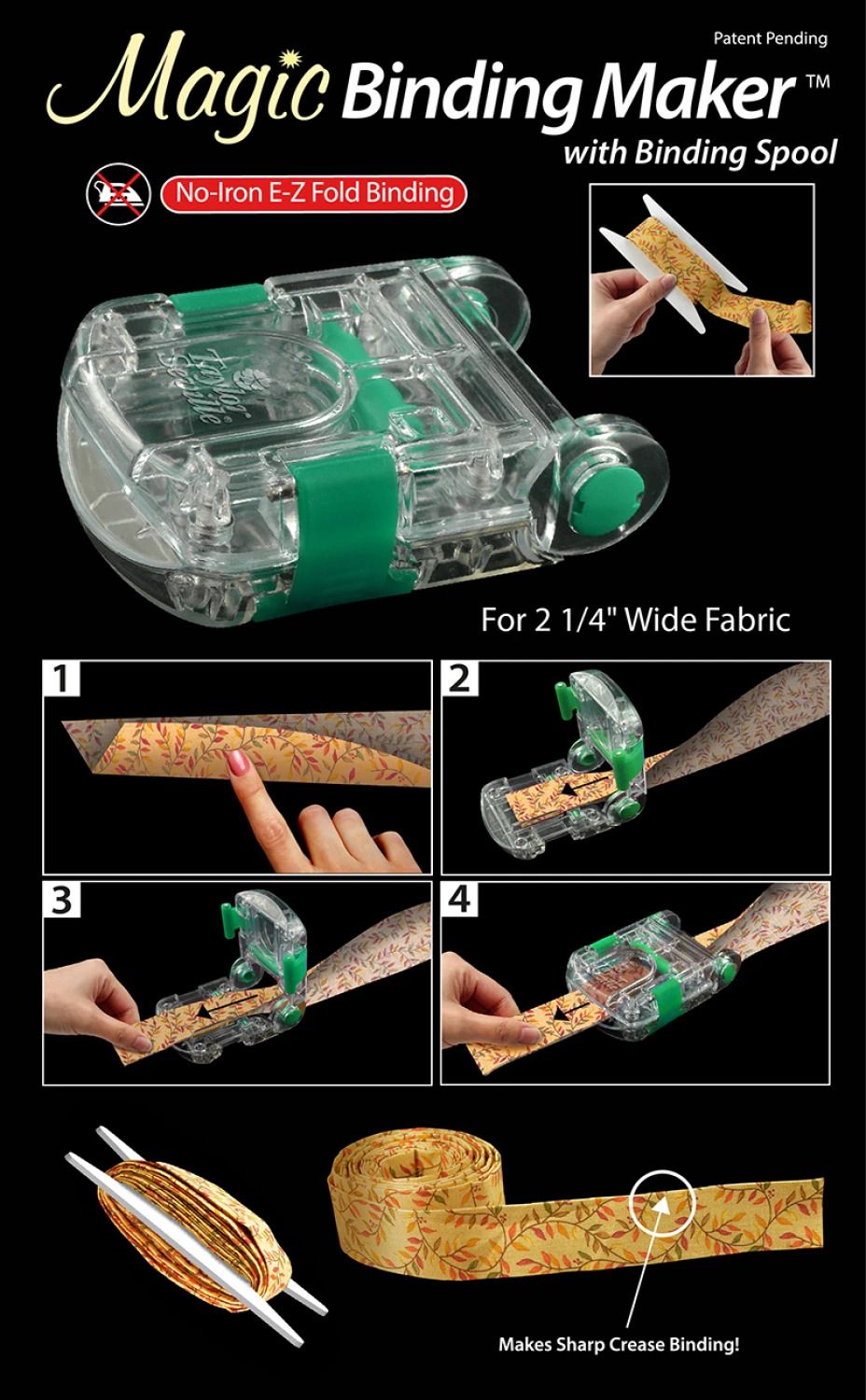 Magic Binding Maker with Spool, 2 1/4"