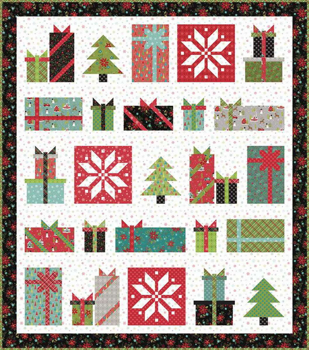 PATTERN, Snowed In Sampler Quilt Pattern by Heather Peterson (ANK330)