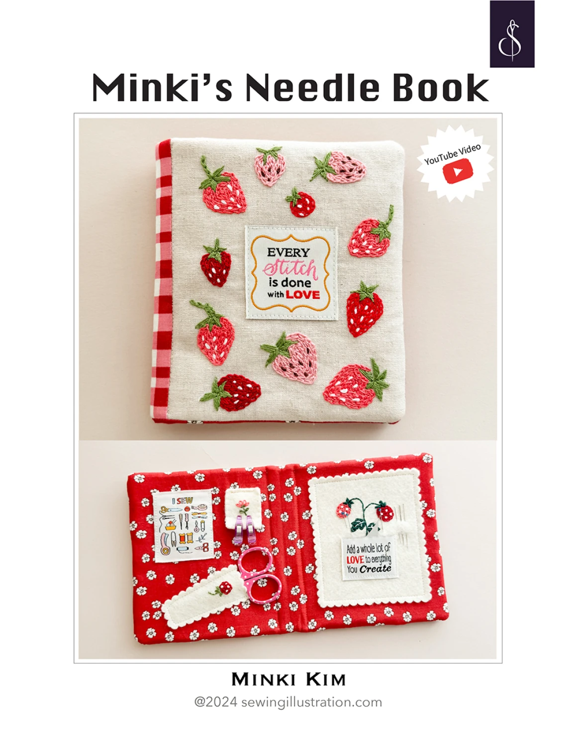 PATTERN, Minki's NEEDLE BOOK by Minki Kim