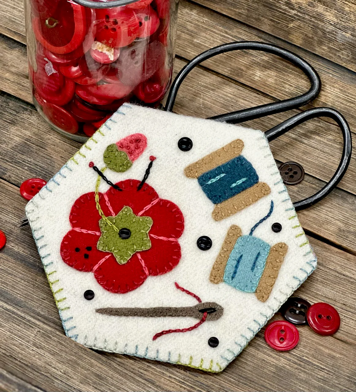 Kit, Wool - Sewing Needle Keep by Buttermilk Basin