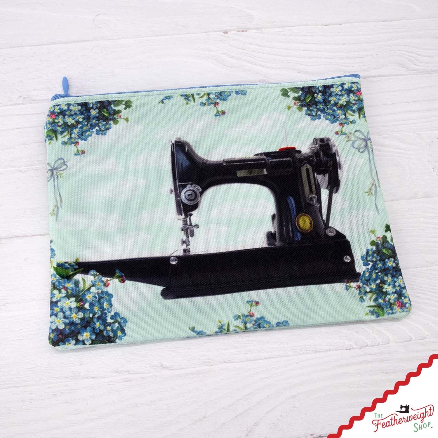 Bag, Forget-Me-Not Featherweight Zipper POUCH