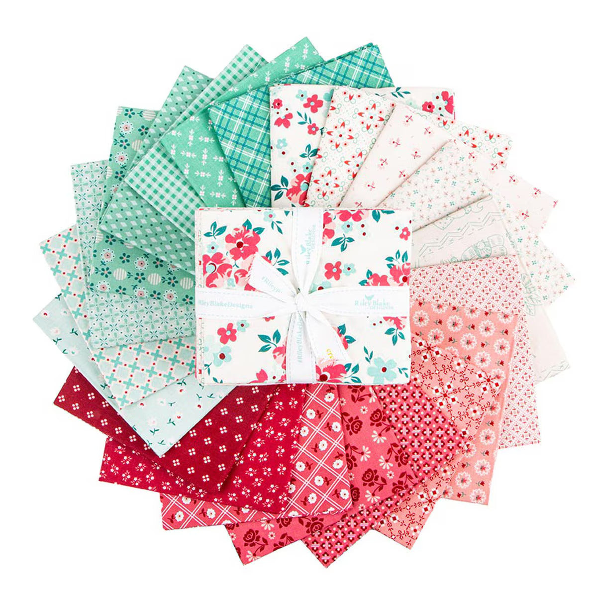 Fabric, Berry & Sage by Lori Holt - FAT QUARTER BUNDLE
