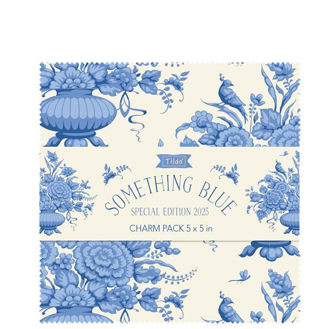 Fabric, Something Blue by Tilda - 5-inch CHARM PACK