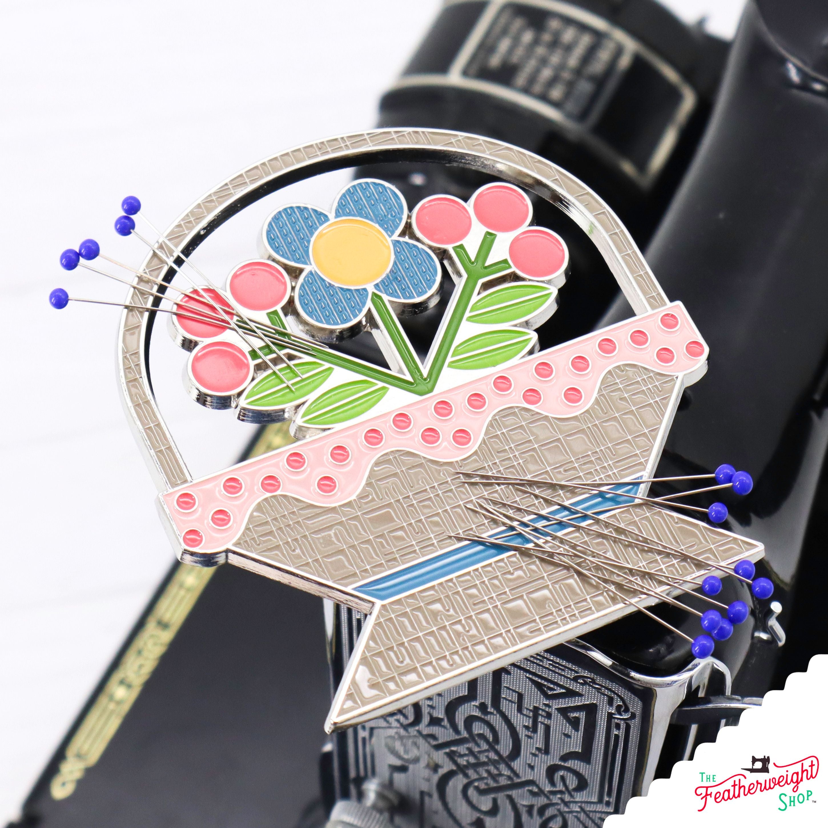 Needle Minder, Flower Basket by Lori Holt