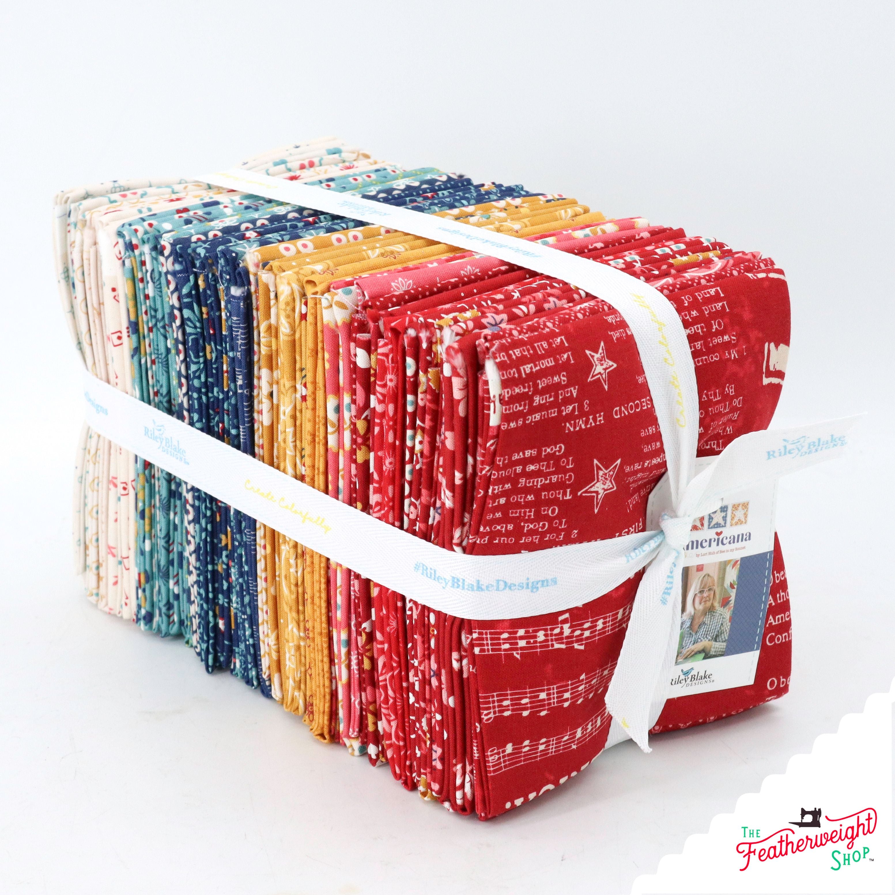 Fabric, Americana by Lori Holt - FAT QUARTER BUNDLE
