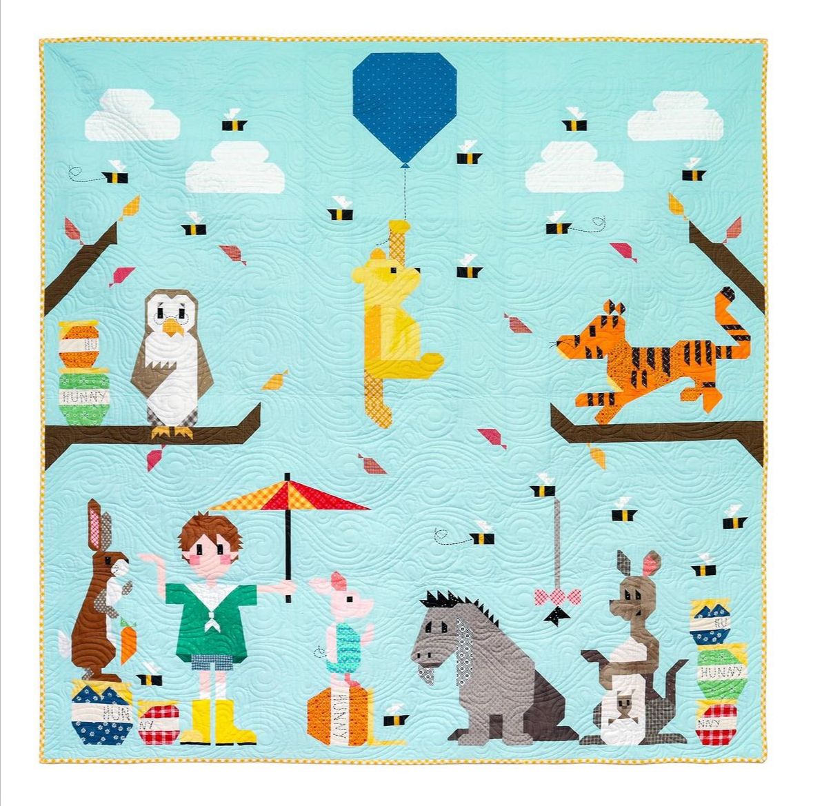 Quilt Kit, Boxed Set - 100 Acre Wood